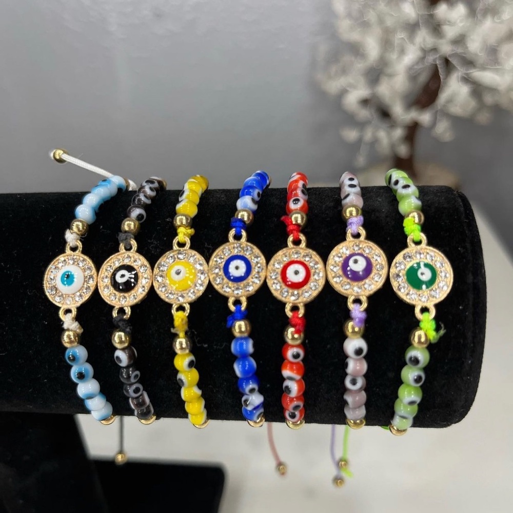 Evil eye bracelets